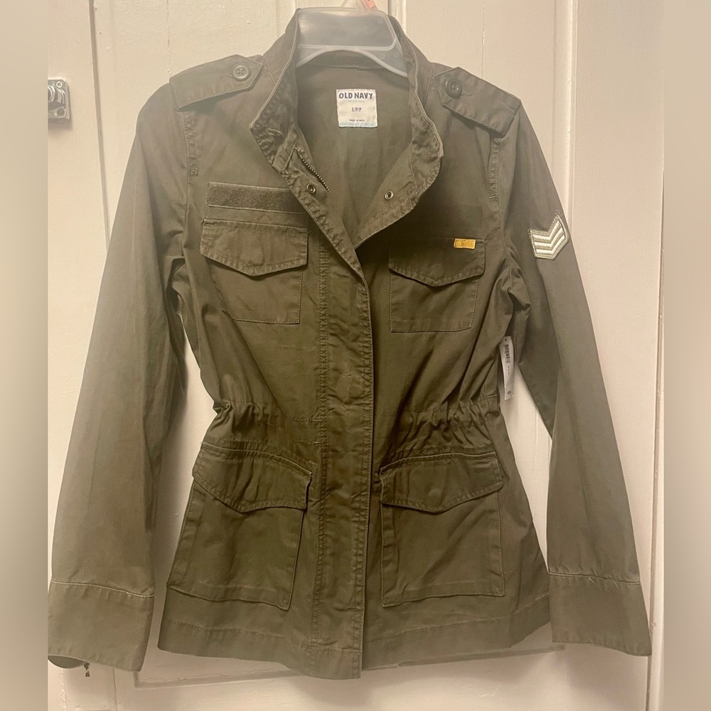 Old Navy Cargo Army Jacket